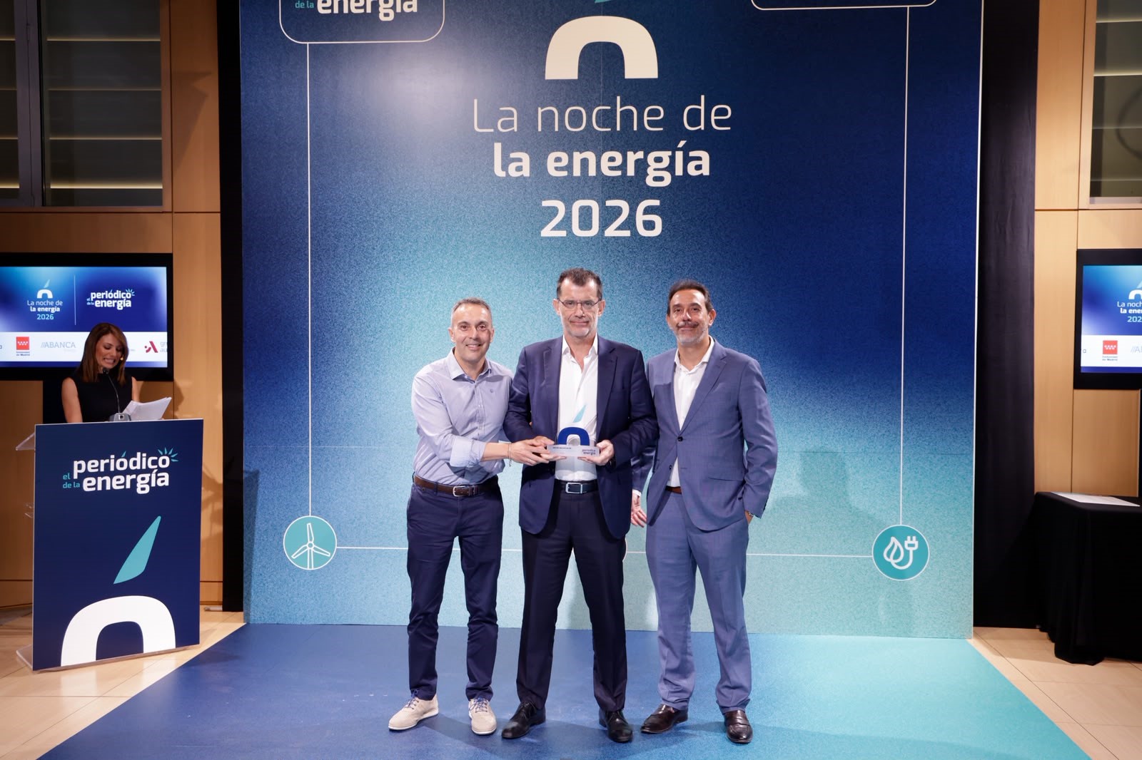 V edición de grupo audinfor patrocinando la noche de la energía
